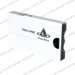 Cartouche compatible Epson T603100 (C13T603100) - Noire- 220ml