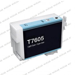 Cartouche compatible Epson T7605 (C13T76054010) - Light Cyan - 25,90ml
