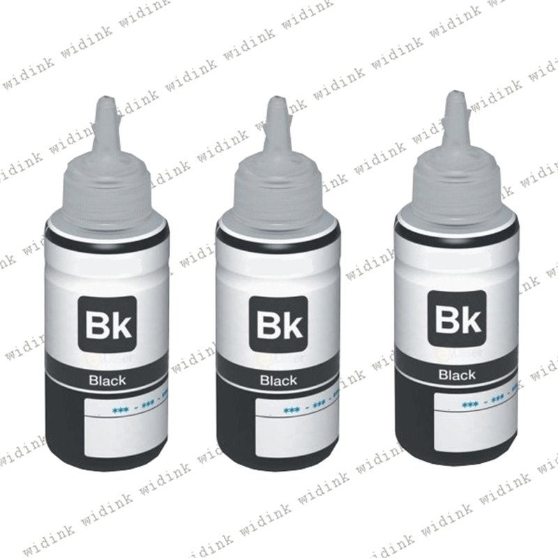 Lot de 3 Encres compatibles pigmenté Epson 111 (C13T03M140) - Noire 120ml