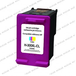 Cartouche compatible HP 300XL (CC643EE/CC644EE) - Couleur - 18ml