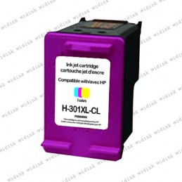 Cartouche compatible HP 301 XL (CH562EE/CH564EE) - Couleur - 18ml