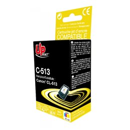 Uprint - Cartouche Compatible Canon CL-513 Couleur (Haute Capacité)