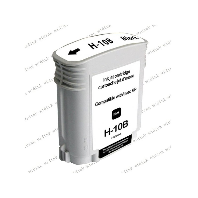 Cartouche compatible HP 10 (C4844AE) - Noire - 69ml