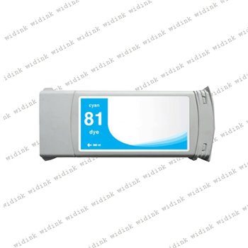 Cartouche compatible HP 81 (C4931A) - Cyan - 680ml