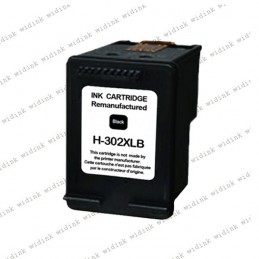 Cartouche compatible HP 302XL (F6U68AE/F6U66AE) - Noire - 20ml