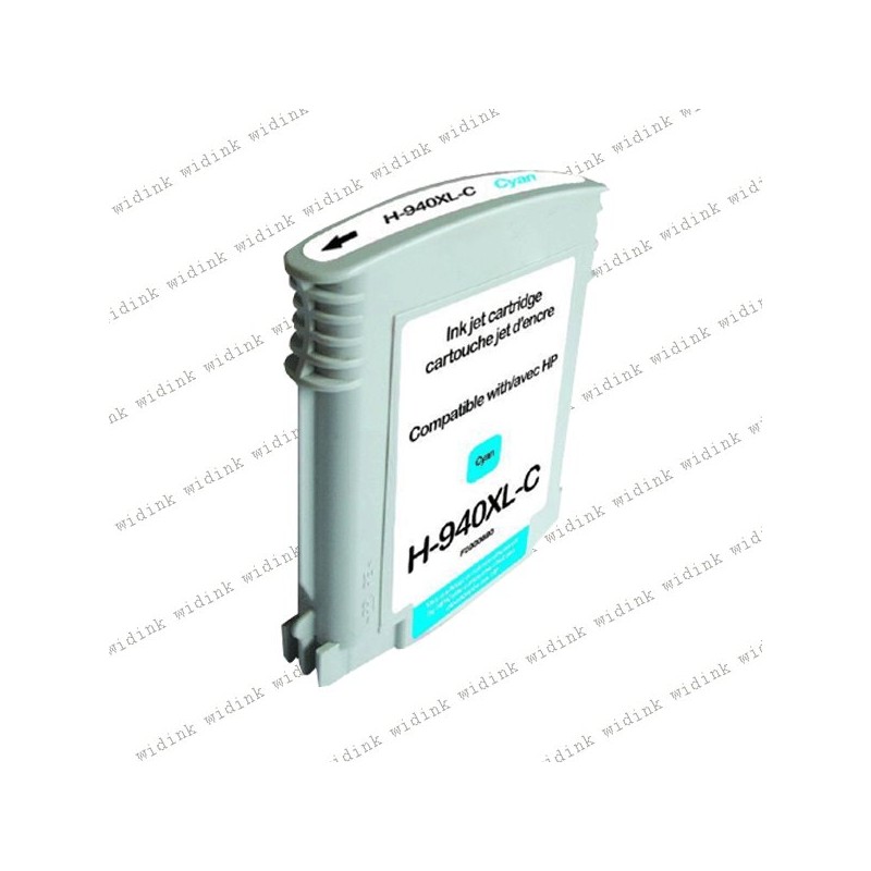Cartouche compatible HP 940XL (C4907AE) - Cyan - 29ml
