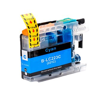 Cartouche compatible Brother LC223/LC221 XL- Cyan