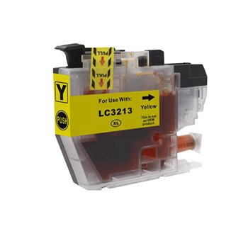 Cartouche compatible Brother LC3213/LC3211 - Jaune