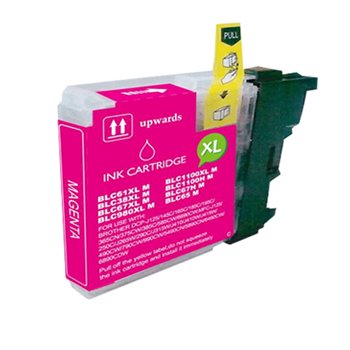 Cartouche compatible Brother LC1100/980 XL Magenta