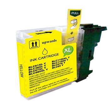 Cartouche compatible Brother LC1100/980 XL Jaune