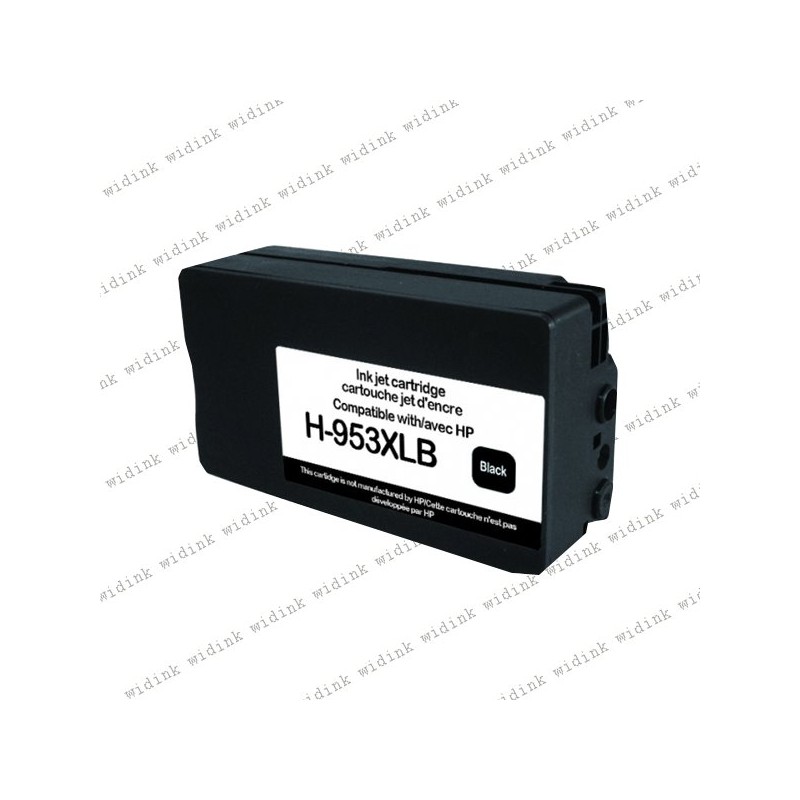 Cartouche compatible HP 953XL/957XL (L0S70AE/L0S58AE/L0R40AE) - Noire - 56ml