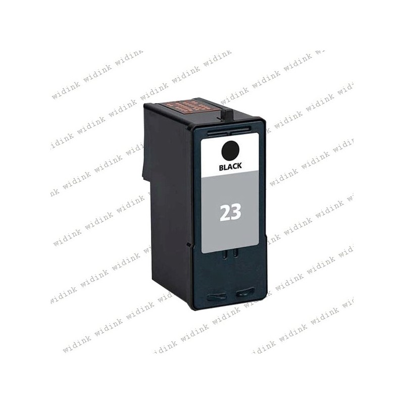 Cartouche compatible Lexmark 23 (18C1523E) - Noire - 21ml