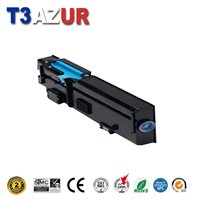 Toner compatible Dell C2660DN/C2665DNF (593-BBBT/488NH/TW3NN) - Cyan- 4 000 pages