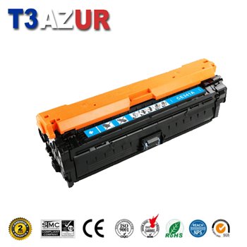 Toner compatible HP CE341A (651A)- Cyan - 16 000 pages