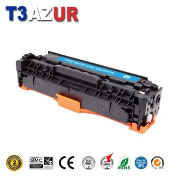 Toner compatible Canon 718 - Cyan - 2 800 pages