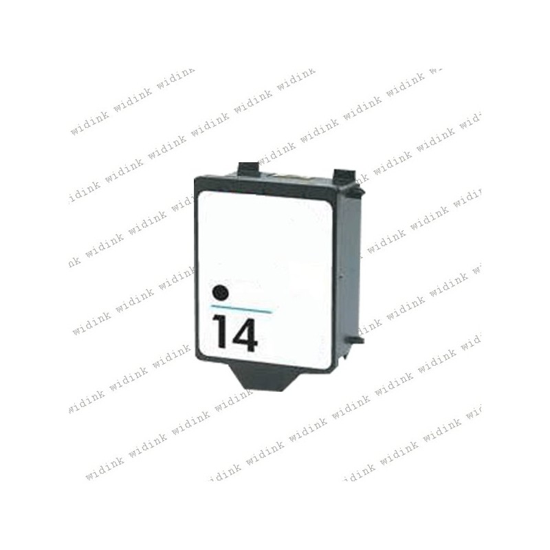 Cartouche compatible HP 14 (C5011DE) - Noire - 26ml