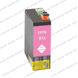 Cartouche compatible Epson T1576 (C13T15764010) - Light Magenta - 29,5ml