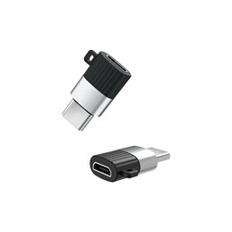 XO adaptateur NB149-A micro-USB vers USB-C Noir