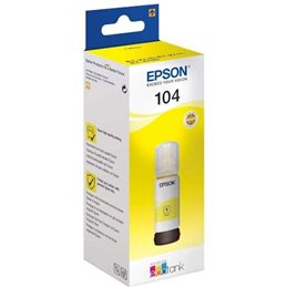 Epson 104 (C13T00P440) - Jaune 65ml - Original