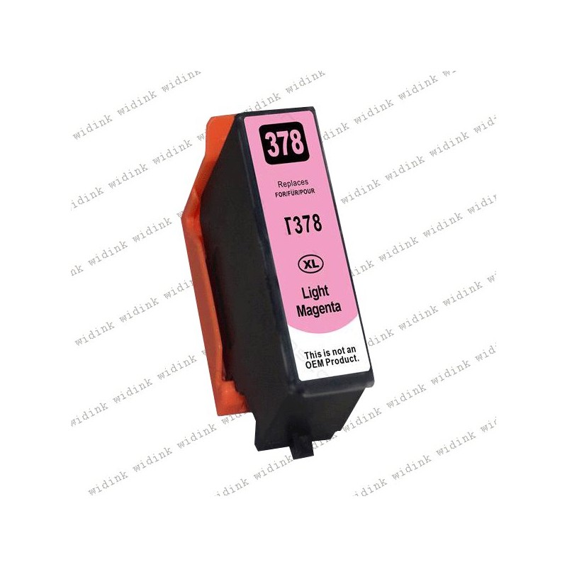 Cartouche compatible Epson T3796/T3786 (378XL)(C13T37964010/C13T37864010) - Light Magenta - 13ml