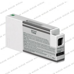 Cartouche compatible Epson T5968 (C13T596800) - Noire Matt - 350ml