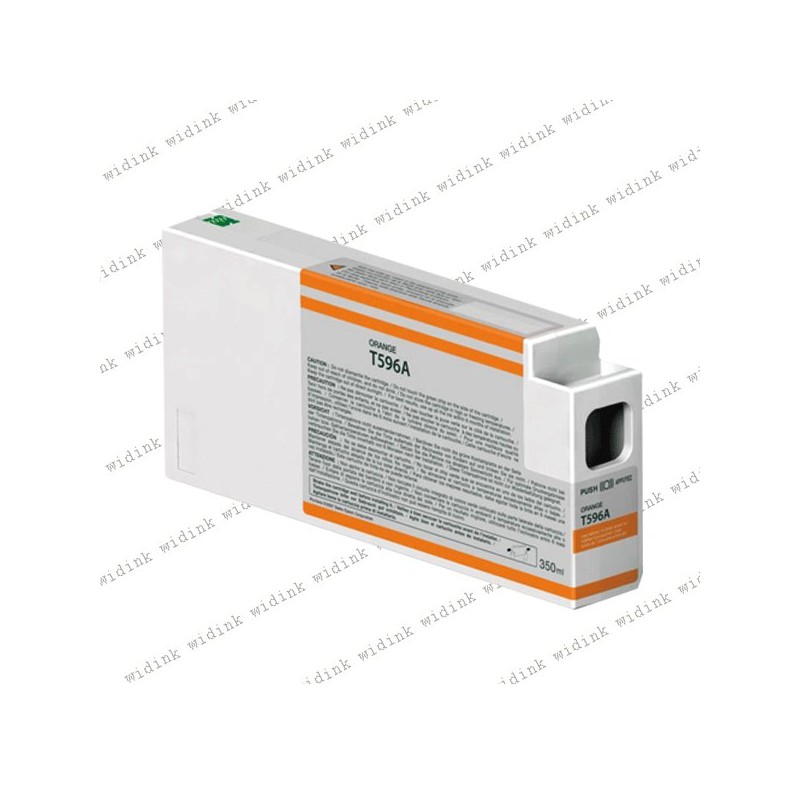 Cartouche compatible Epson T596A (C13T596A00) - Orange - 350ml